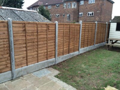 Larch Lap Fence Panels
