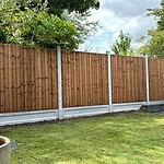 Brown Feather Edge Fence Panels (Closeboard)