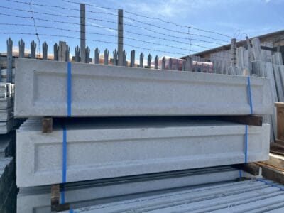 Fence Gravel Boards - 6x1 dish/recess