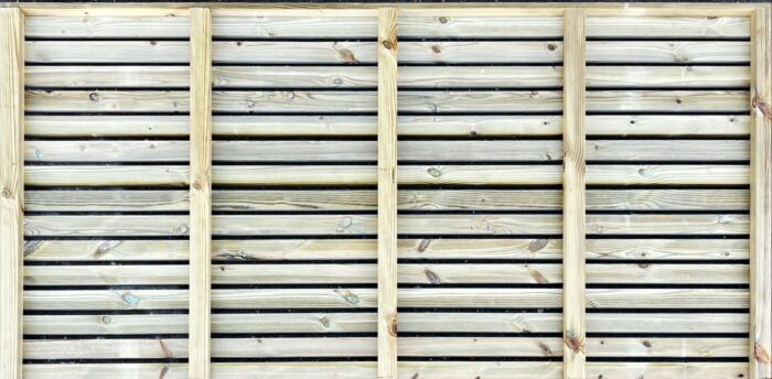 Prepared Premium Redwood Slatted Panels (One Sided) - Image 2