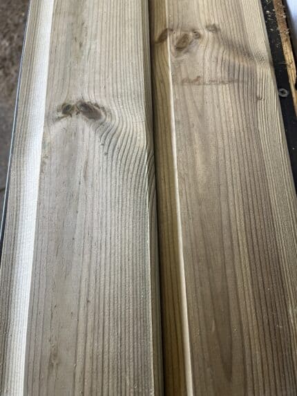 Shiplap Premium Redwood Cladding 125mm x 19mm
