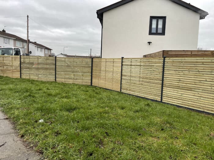Prepared Premium Redwood Slatted Panels (One Sided) - Image 4