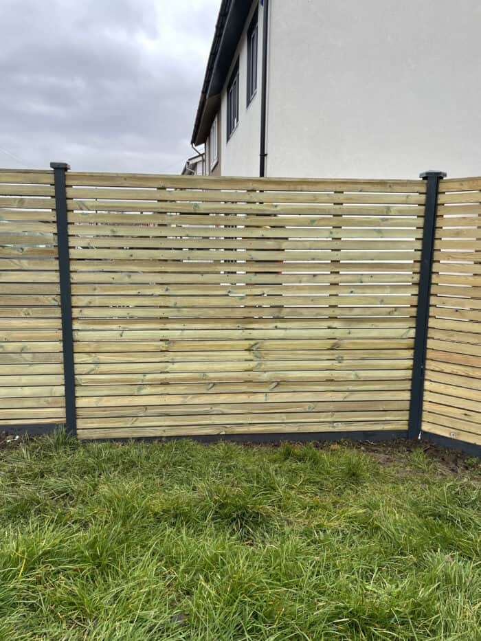 Prepared Premium Redwood Slatted Panels (One Sided) - Image 1